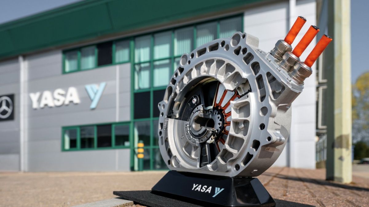 Le moteur à flux axial de Yasa Motors // Source : Yasa Motors Le moteur à flux axial de Yasa Motors // Source : Yasa Motors