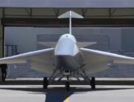 L'avion X-59 en mouvement. // Source : Capture YouTube NASA Armstrong Flight Research Center L'avion X-59 en mouvement. // Source : Capture YouTube NASA Armstrong Flight Research Center