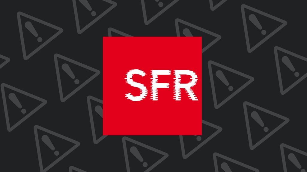 Panne de SFR. // Source : Montage Numerama