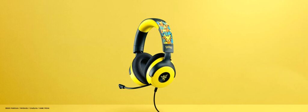 Le casque Kraken Pokémon // Source : Razer Le casque Kraken Pokémon // Source : Razer