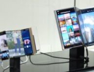 Samsung et ses écrans qui se plient en trois. // Source : Numerama