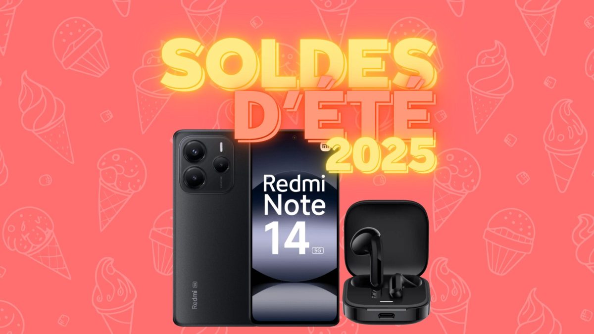 Xiaomi Redmi note 14 et Buds 6 // Source : Xiaomi Xiaomi Redmi note 14 et Buds 6 // Source : Xiaomi