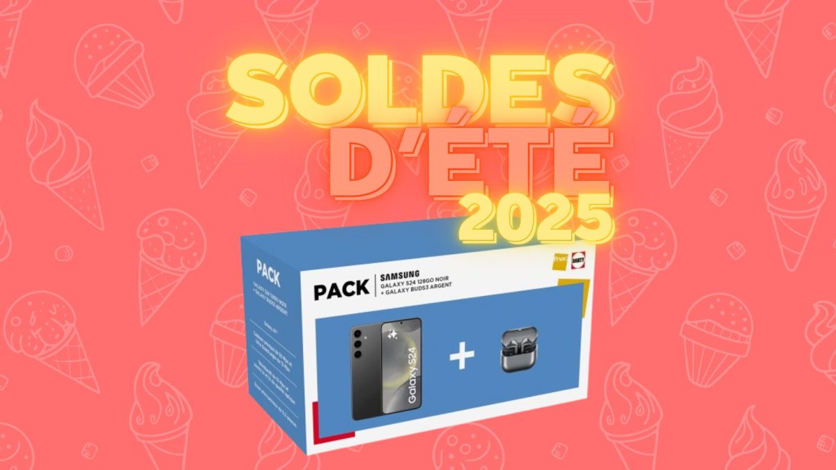 Pack Smartphone Samsung Galaxy S24 Buds 3 Noir // Source : La Fnac Pack Smartphone Samsung Galaxy S24 Buds 3 Noir // Source : La Fnac