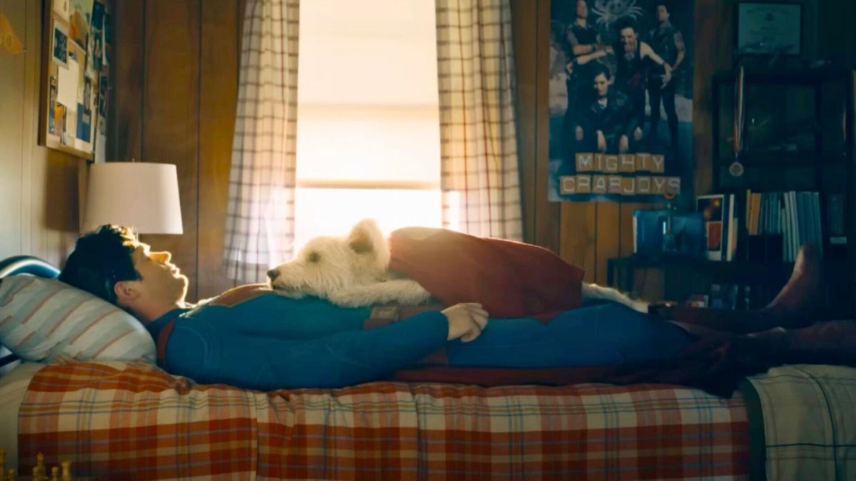 Krypto dans le film Superman // Source : Warner Bros. Krypto dans le film Superman // Source : Warner Bros.