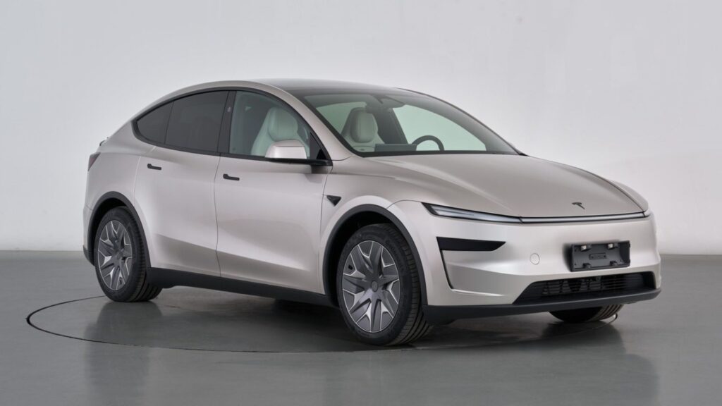 Le nouveau Tesla Model Y L // Source : MIIT Le nouveau Tesla Model Y L // Source : MIIT
