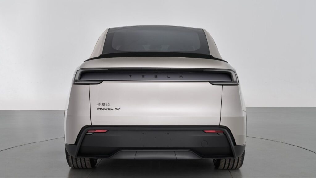 Le nouveau Tesla Model Y L // Source : MIIT Le nouveau Tesla Model Y L // Source : MIIT
