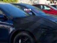 Futur Tesla Model Y low cost // Source : Geek piggy sur Weibo Futur Tesla Model Y low cost // Source : Geek piggy sur Weibo