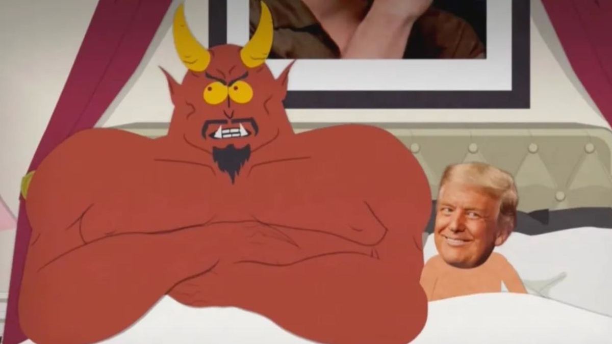 Donald Trump dans la saison 27 de South Park. // Source : Comedy Central
