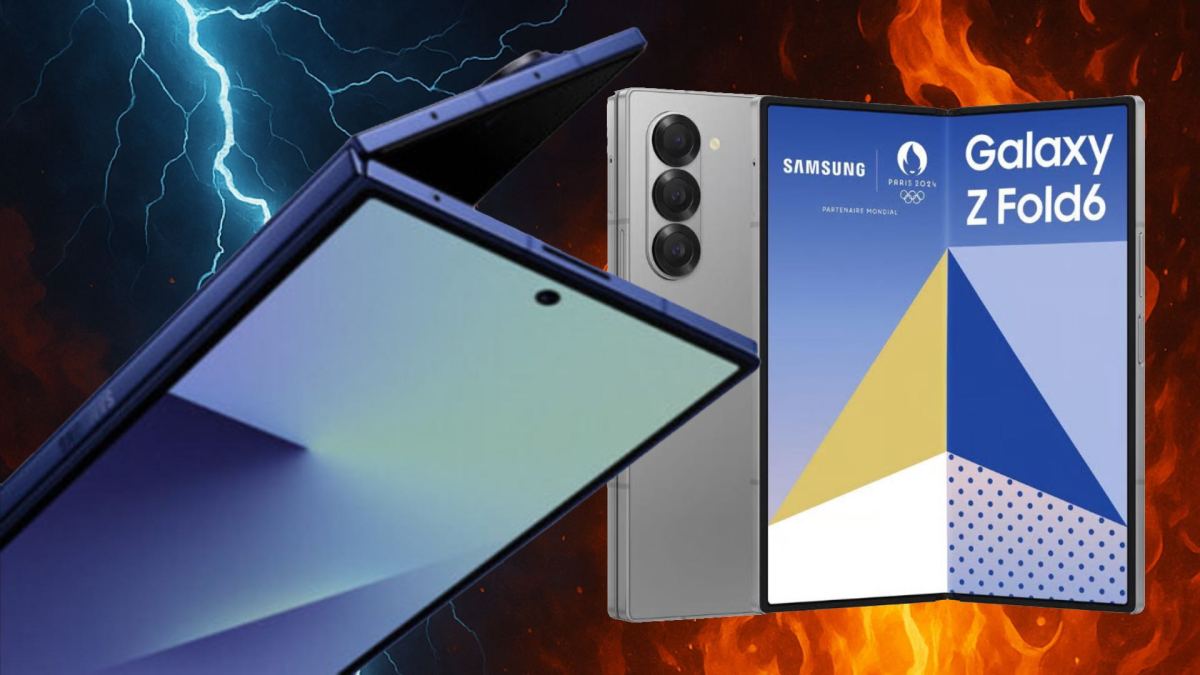Samsung Galaxy Z Fold 7 et Z Fold 6  // Source : Numerama