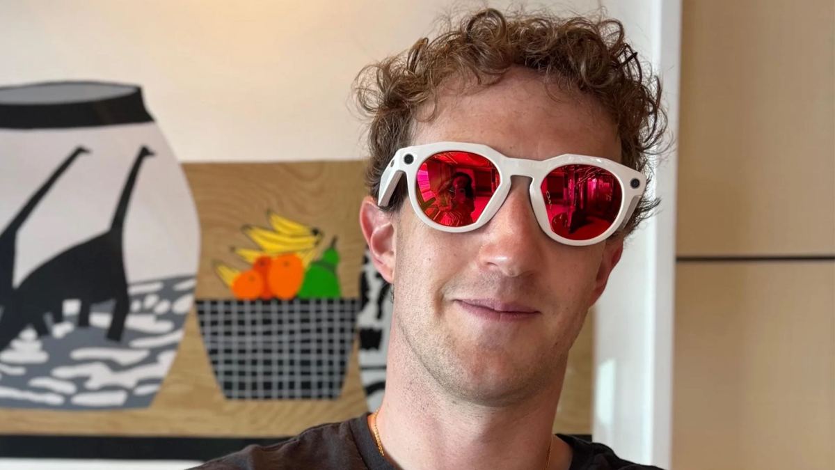 Mark Zuckerberg et les Oakley Meta. // Source : Threads Mark Zuckerberg et les Oakley Meta. // Source : Threads