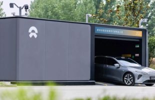 Une battery swap station de Nio // Source : Nio