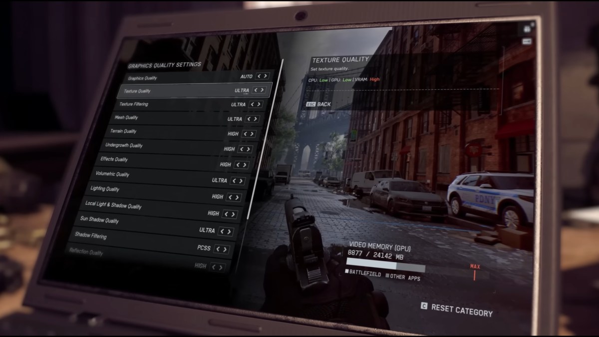 Configurations PC BF6 // Source : EA Configurations PC BF6 // Source : EA