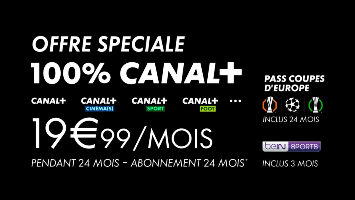 100% Canal+ // Source : Canal+