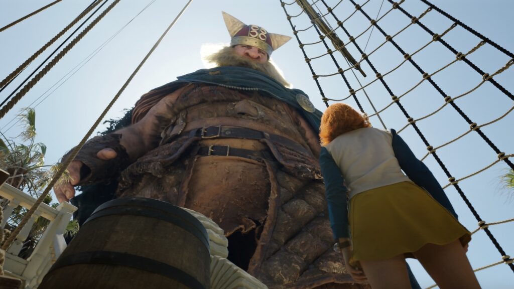 Brogy dans la saison 2 de One Piece // Source : Netflix Brogy dans la saison 2 de One Piece // Source : Netflix
