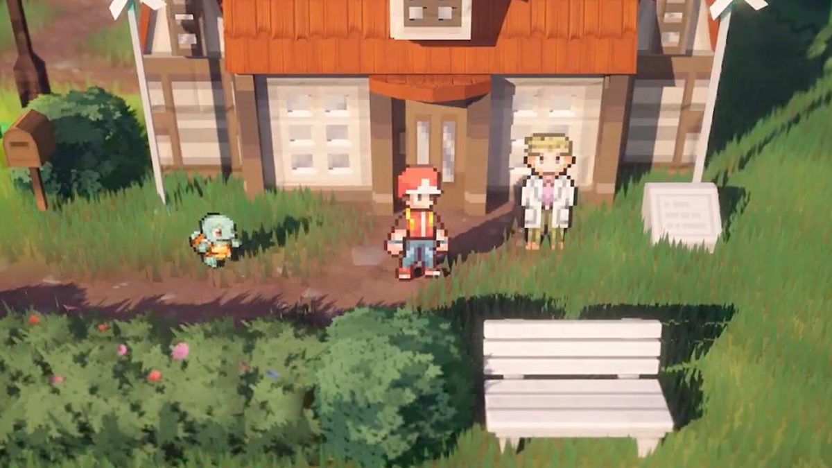Pokémon sous Unreal Engine 5 // Source : Compte X de NIONX Pokémon sous Unreal Engine 5 // Source : Compte X de NIONX