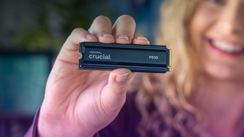 Crucial p510 // Source : Crucial Crucial p510 // Source : Crucial
