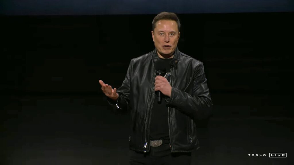 Elon Musk lors de la conférence We Robot. // Source : Capture d'écran Elon Musk lors de la conférence We Robot. // Source : Capture d'écran