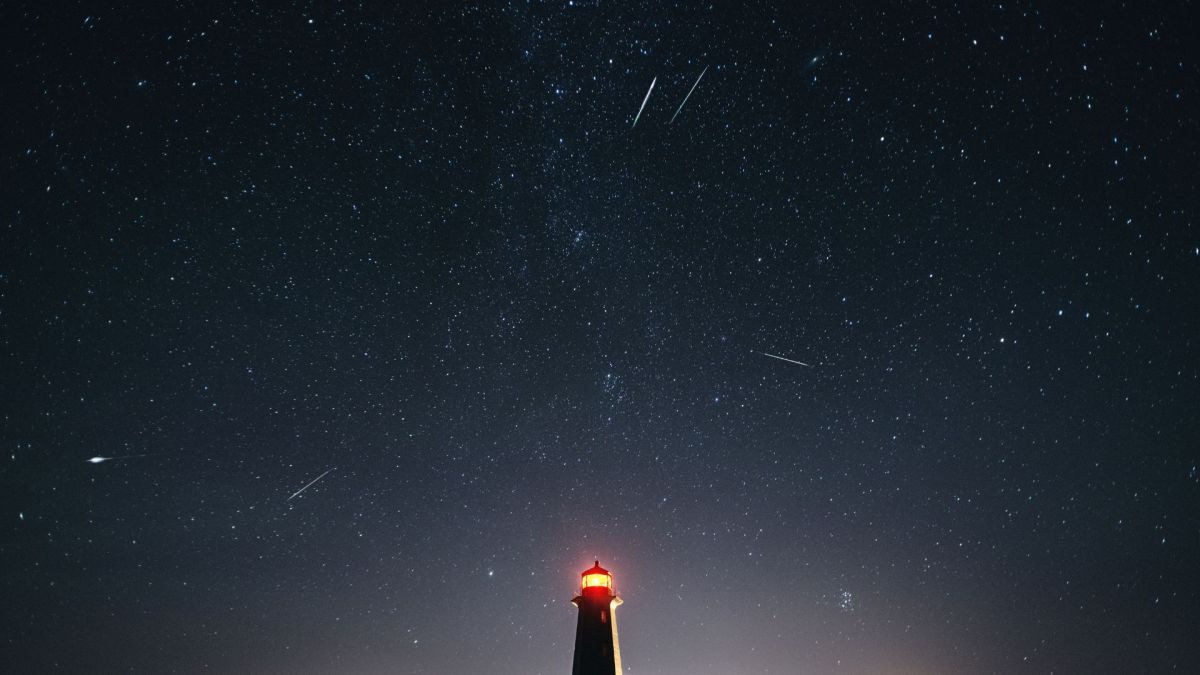 Étoiles filantes. // Source : Canva (photo recadrée) Étoiles filantes. // Source : Canva (photo recadrée)