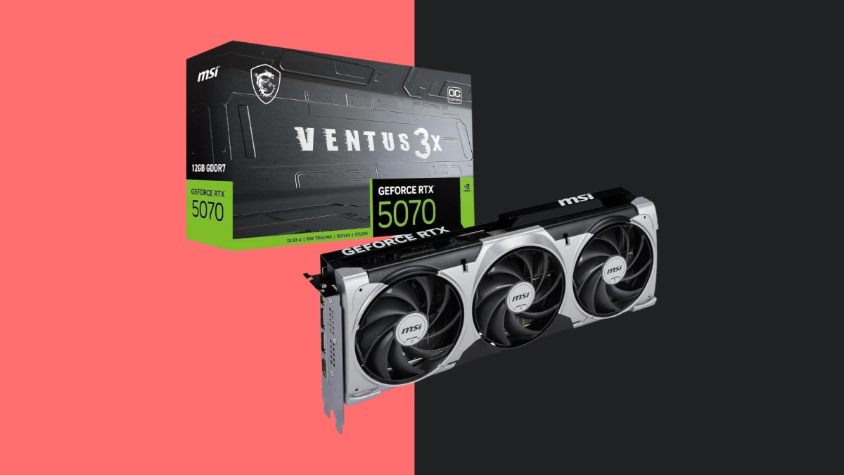 GeForce RTX 5070 // Source : MSi GeForce RTX 5070 // Source : MSi