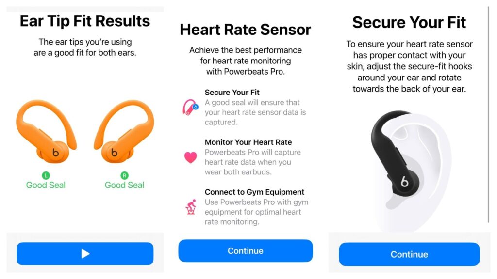 Les Powerbeats, avec leur capteur de fréquence cardiaque, ciblent les sportifs. Les AirPods Pro 3 feront sans doute la même chose. Les Powerbeats, avec leur capteur de fréquence cardiaque, ciblent les sportifs. Les AirPods Pro 3 feront sans doute la même chose.