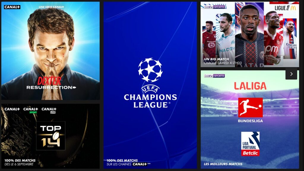 Un exemple de contenu présent dans l’offre spéciale de Canal+