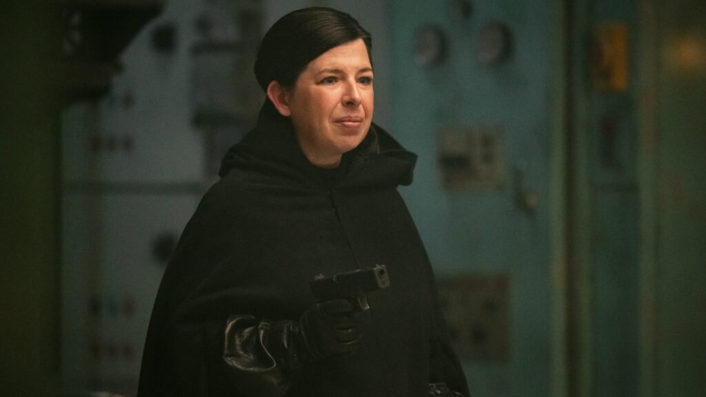 Wednesday. Heather Matarazzo as Judi Spannegel in episode 204 of Wednesday. Cr. Helen Sloan/Netflix © 2025