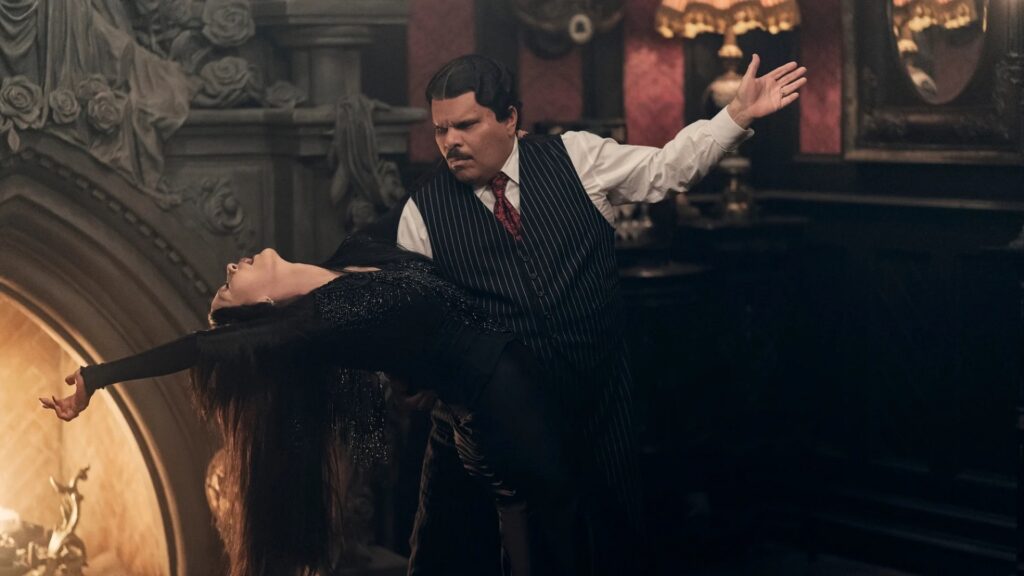 Morticia et Gomez Addams, les meilleurs danseurs du monde // Source : Netflix Morticia et Gomez Addams, les meilleurs danseurs du monde // Source : Netflix