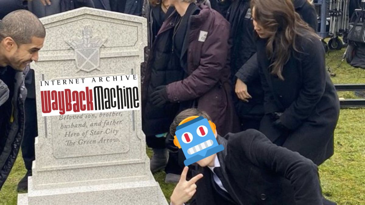 La Wayback Machine est-elle menacée par l'IA ? // Source : Montage Numerama La Wayback Machine est-elle menacée par l'IA ? // Source : Montage Numerama