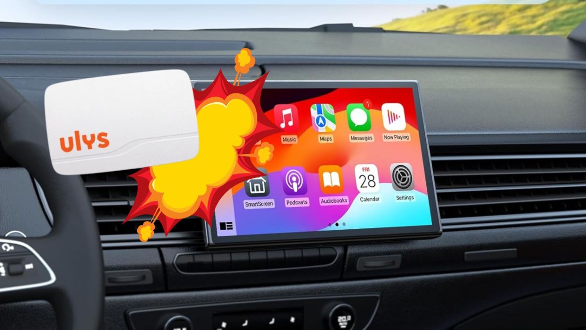 Le système de télépéage fait planter CarPlay et Android Auto. // Source : Montage Numerama Le système de télépéage fait planter CarPlay et Android Auto. // Source : Montage Numerama