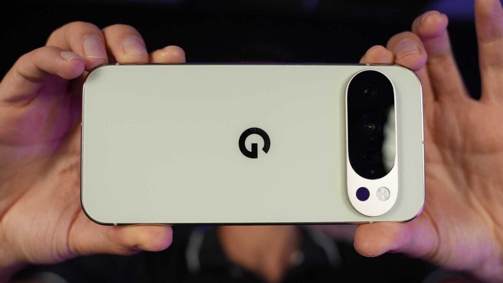 Google Pixel 10 Pro. // Source : Numerama Google Pixel 10 Pro. // Source : Numerama