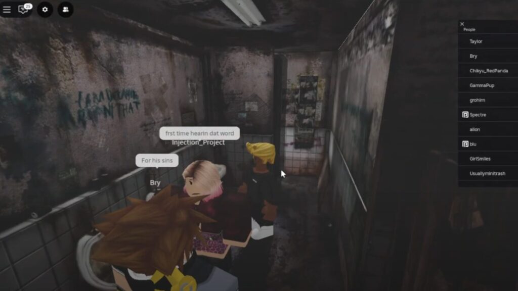 Silent Hill 2 dans Roblox // Source : roblox Silent Hill 2 dans Roblox // Source : roblox