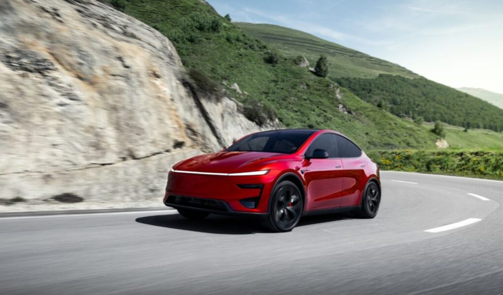 Le nouveau Tesla Model Y Performance (2025) // Source : Tesla Le nouveau Tesla Model Y Performance (2025) // Source : Tesla