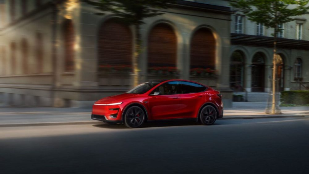Le nouveau Tesla Model Y Performance (2025) // Source : Tesla Le nouveau Tesla Model Y Performance (2025) // Source : Tesla