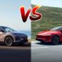 Le nouveau Tesla Model Y Performance vs le Xpeng G6 Performance // Source : Montage de Robin San Vicente pour Numerama Le nouveau Tesla Model Y Performance vs le Xpeng G6 Performance // Source : Montage de Robin San Vicente pour Numerama