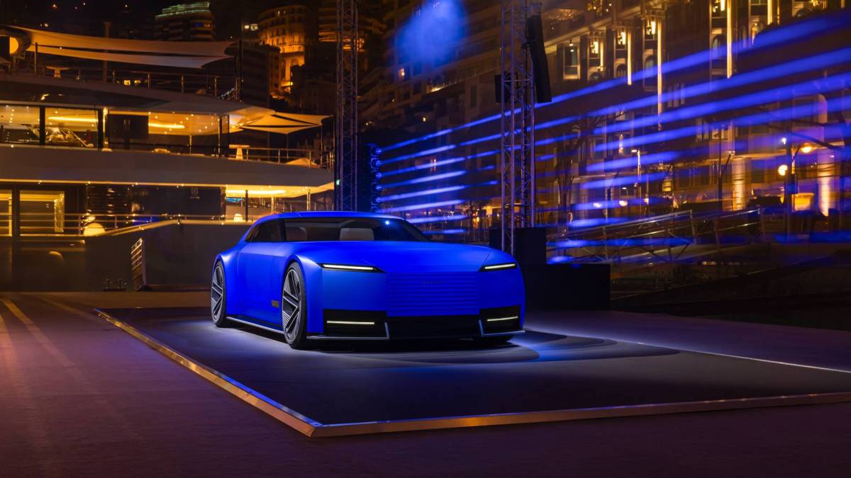 Jaguar prototype type 00 à Monaco // Source : Jaguar Jaguar prototype type 00 à Monaco // Source : Jaguar