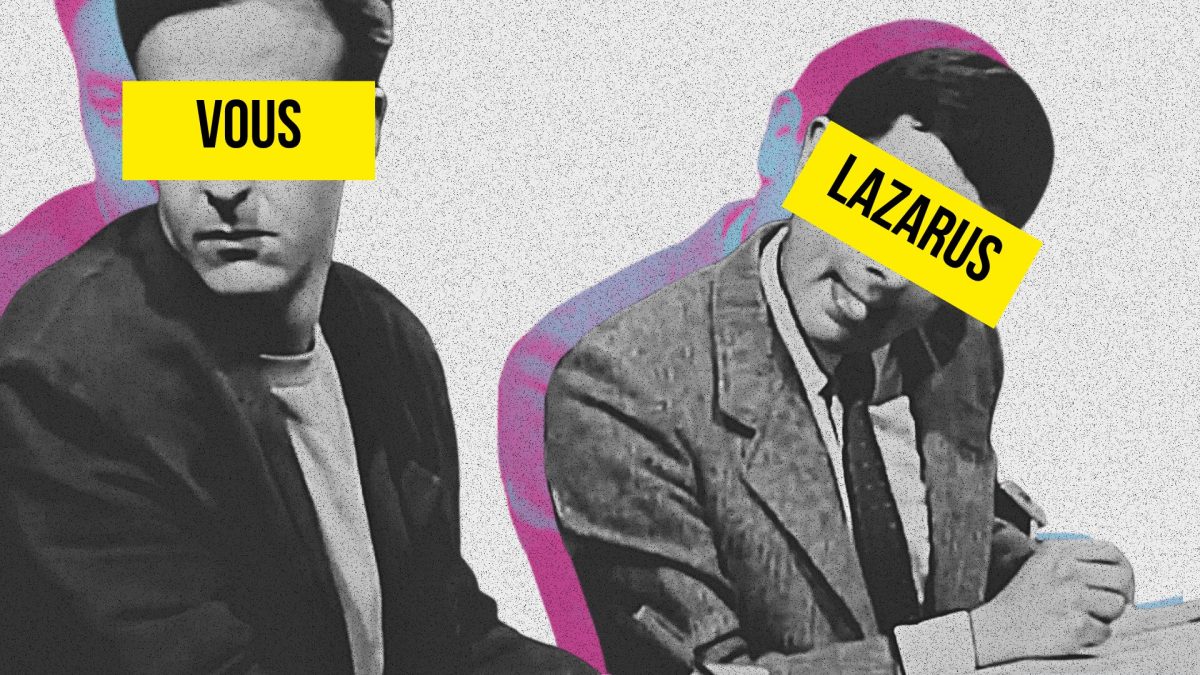 Lazarus espionne open source // Source : Montage Numerama Lazarus espionne open source // Source : Montage Numerama