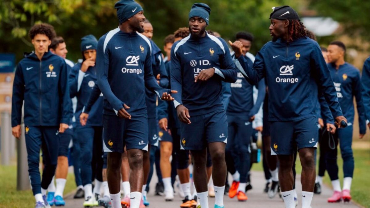 Équipe de France de foot // Source : Compte X de l'Équipe de France Équipe de France de foot // Source : Compte X de l'Équipe de France