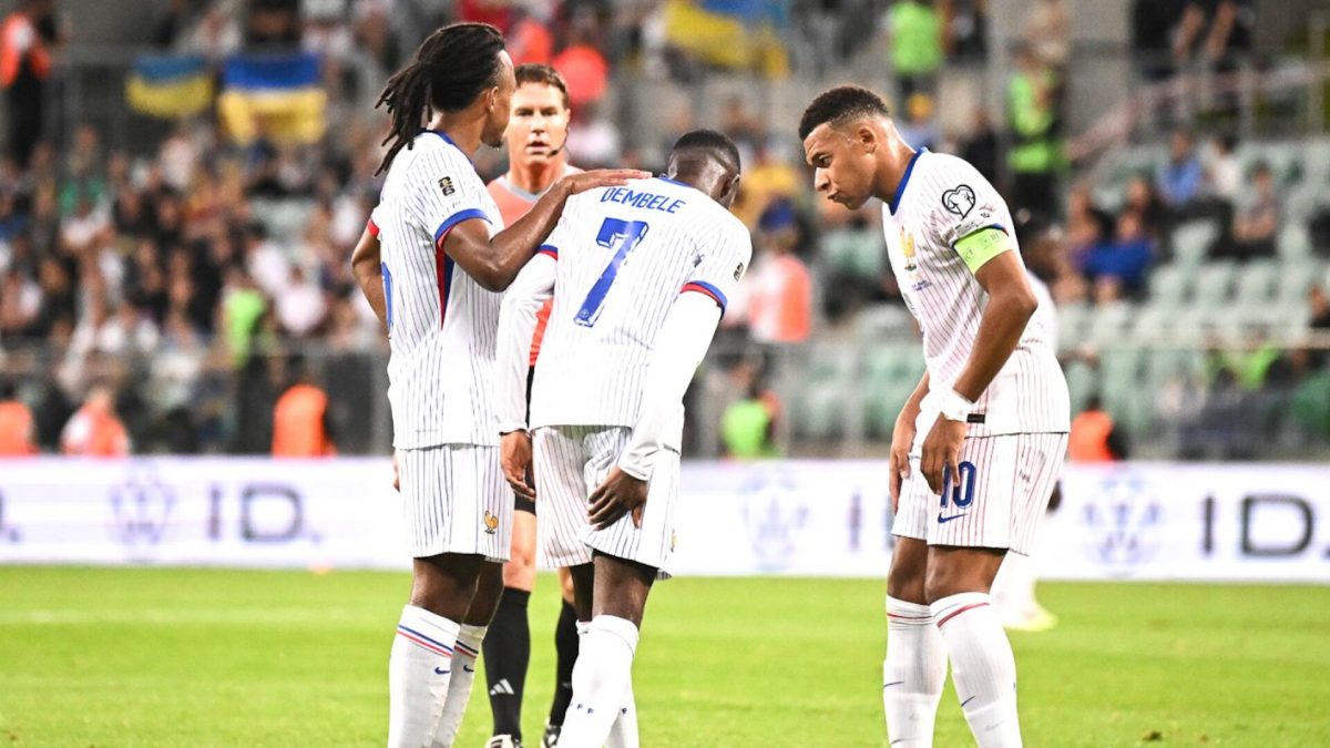 Équipe de France de foot // Source : Compte X de l'EDF