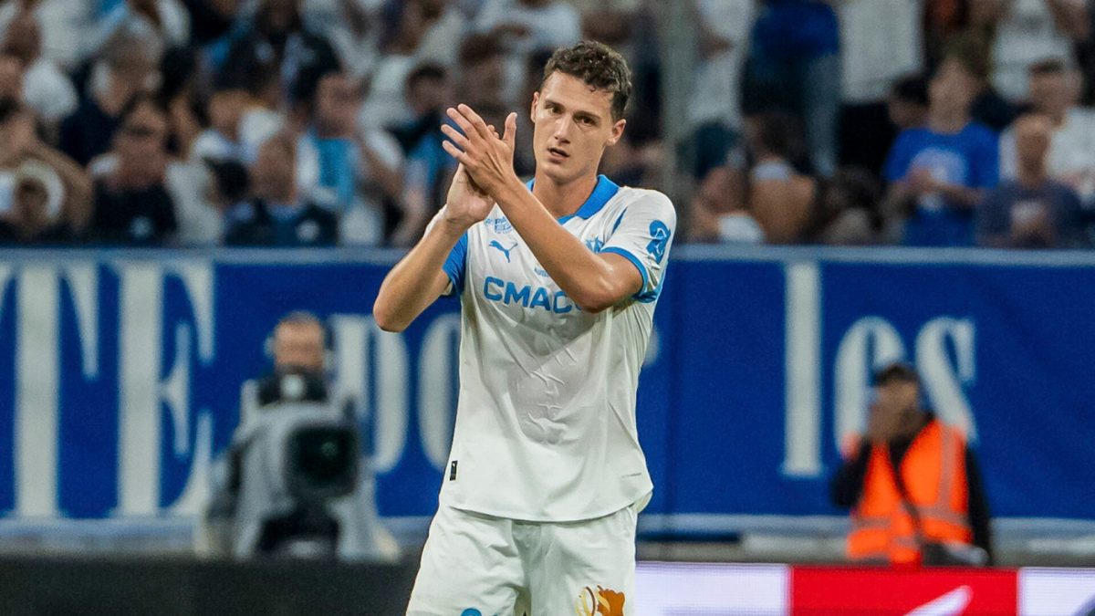 Benjamin Pavard, avec l'OM // Source : Compte X de l'OM Benjamin Pavard, avec l'OM // Source : Compte X de l'OM