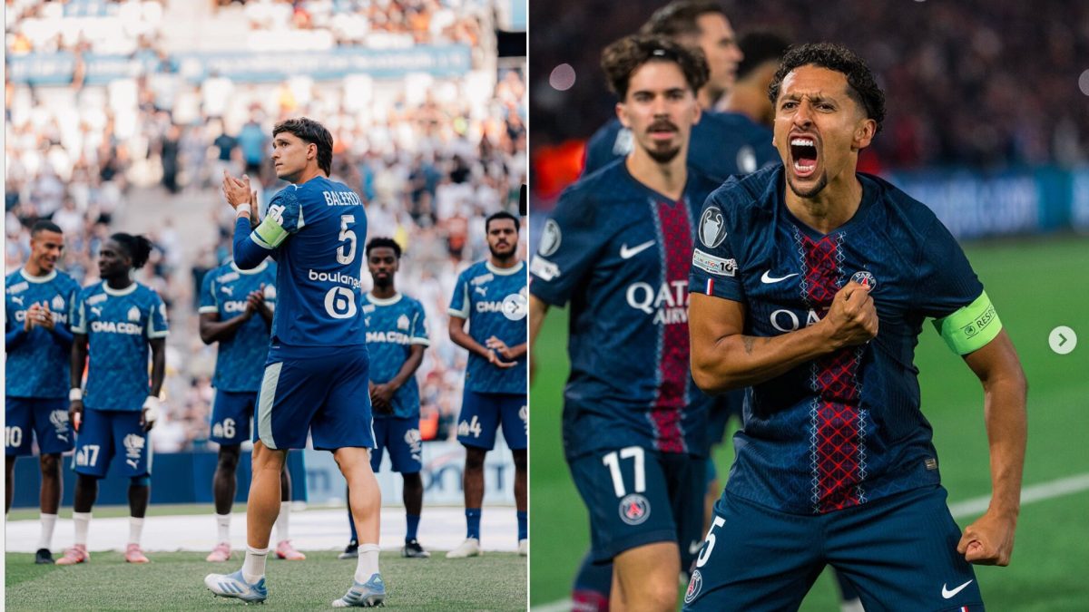 OM-PSG // Source : Instagram : @leobalerdi5 / @marquinhosm5 OM-PSG // Source : Instagram : @leobalerdi5 / @marquinhosm5