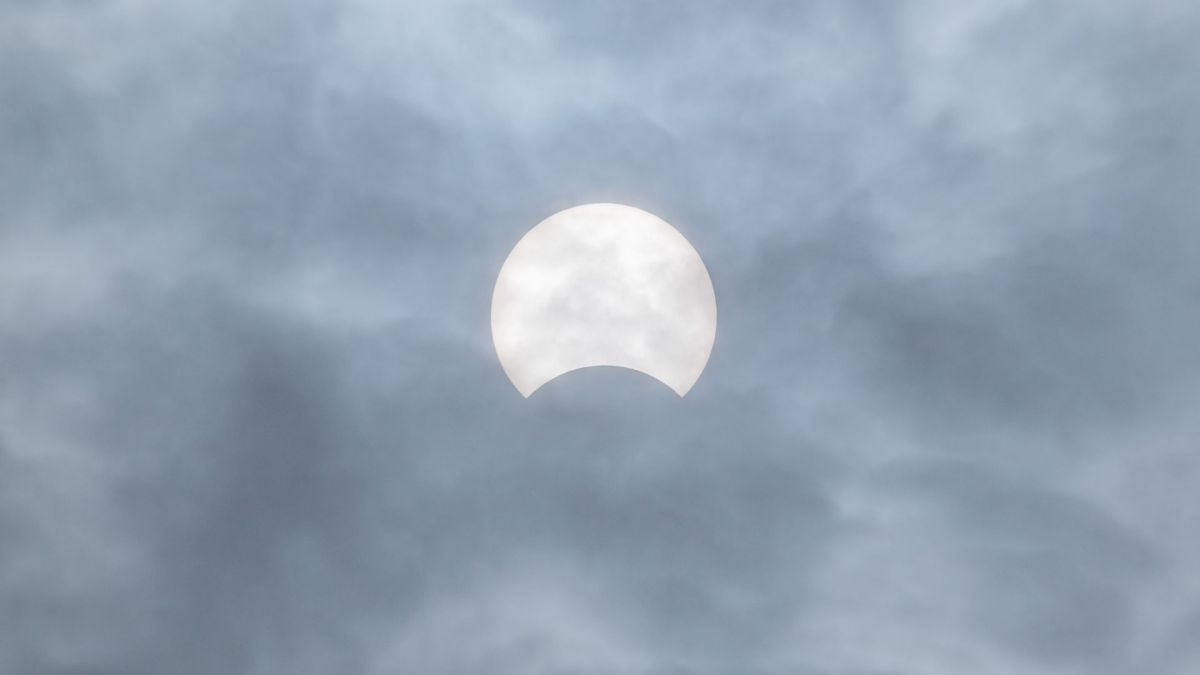 Éclipse solaire. // Source : Canva Éclipse solaire. // Source : Canva