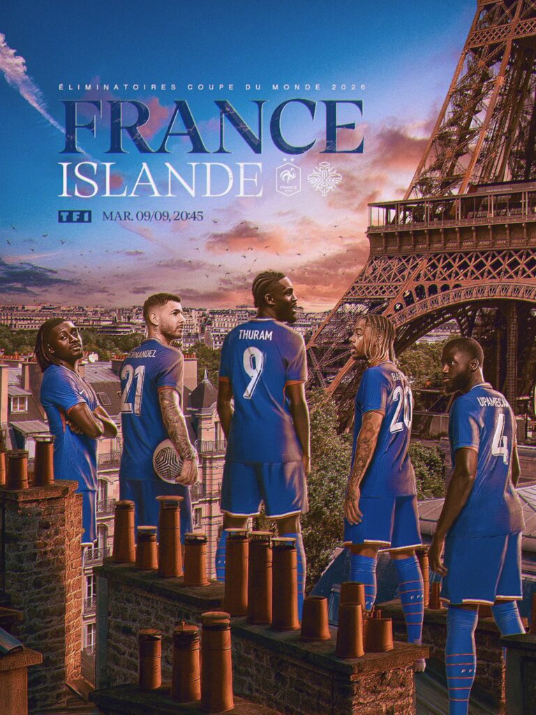 Équipe de France de foot // Source : Compte X de l'EDF