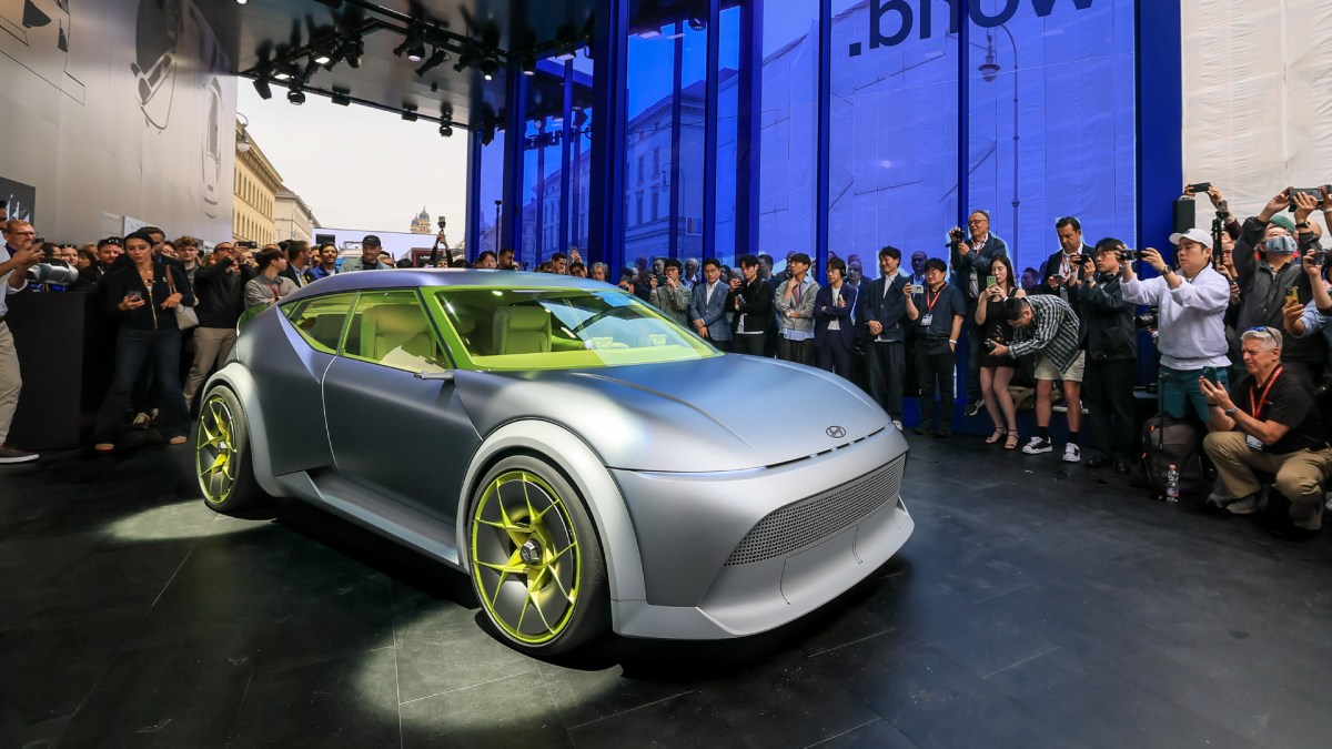 Hyundai concept three à l'IAA Munich // Source : Hyundai Hyundai concept three à l'IAA Munich // Source : Hyundai