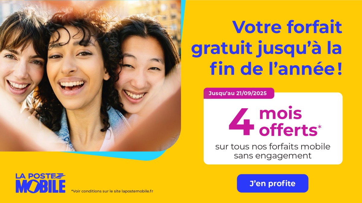 Forfaits la poste mobile // Source : La Poste Mobile Forfaits la poste mobile // Source : La Poste Mobile