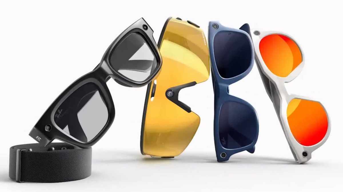 Les lunettes Meta. // Source : Meta Les lunettes Meta. // Source : Meta