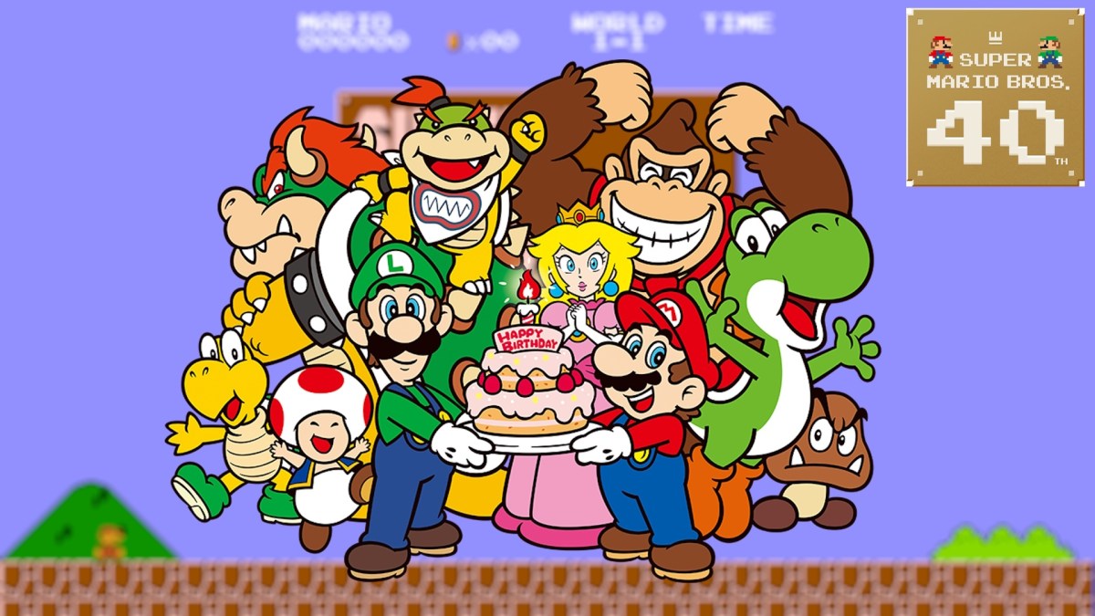 Une 40 ans de Mario // Source : Guillaume Leviach x Nintendo Une 40 ans de Mario // Source : Guillaume Leviach x Nintendo