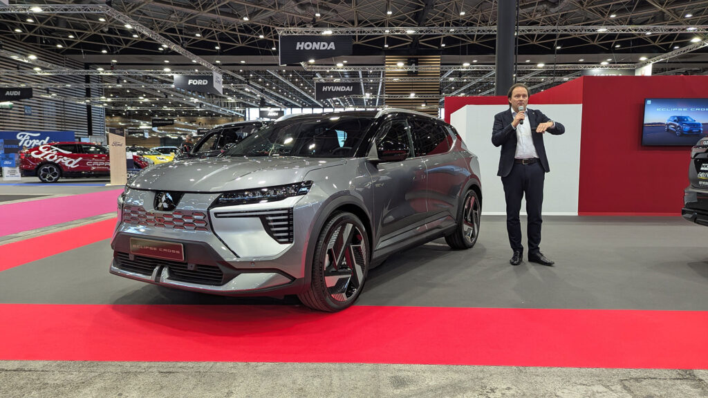 Présentation du Mitsubishi Eclipse Cross // Source : Raphaelle Baut pour Numerama