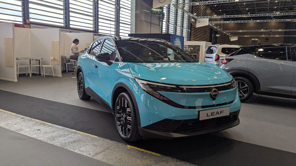 Nissan Leaf // Source : Raphaelle Baut pour Numerama