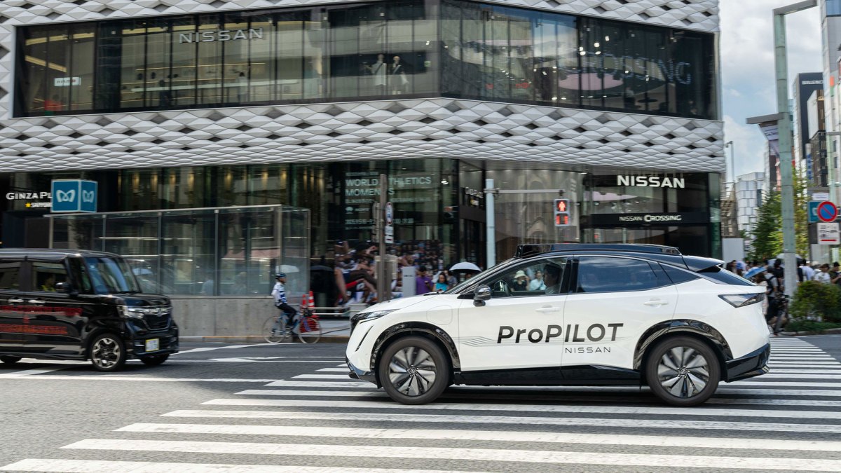 Conduite autonome Nissan Pro Pilot // Source : Nissan Conduite autonome Nissan Pro Pilot // Source : Nissan