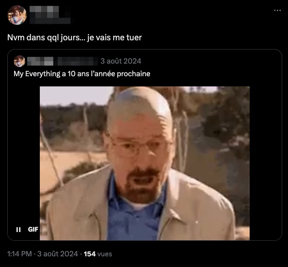 Un exemple de l'utilisation de « nvm » sur X // Source : Capture Numerama Un exemple de l'utilisation de « nvm » sur X // Source : Capture Numerama